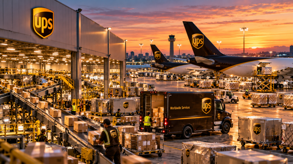UPS Raises Outlook