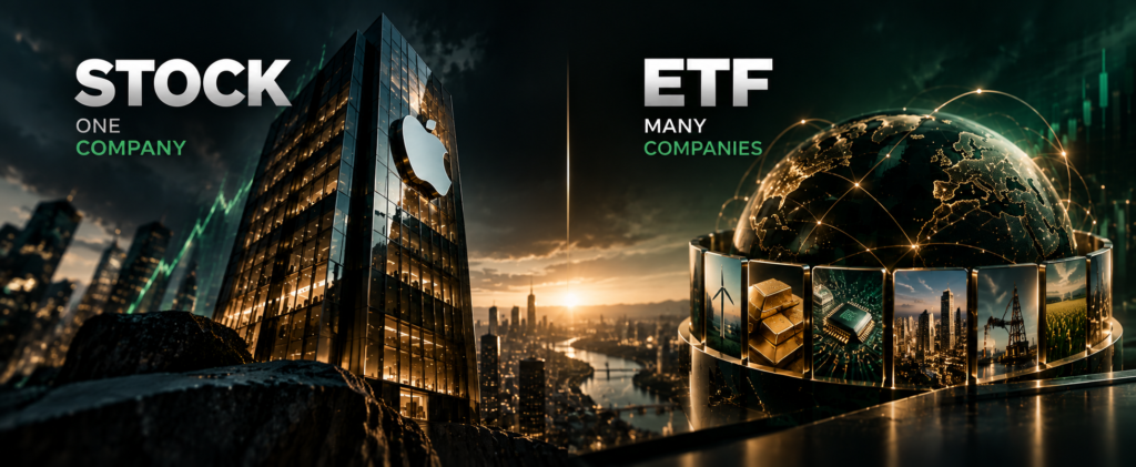 Stocks vs ETFs
