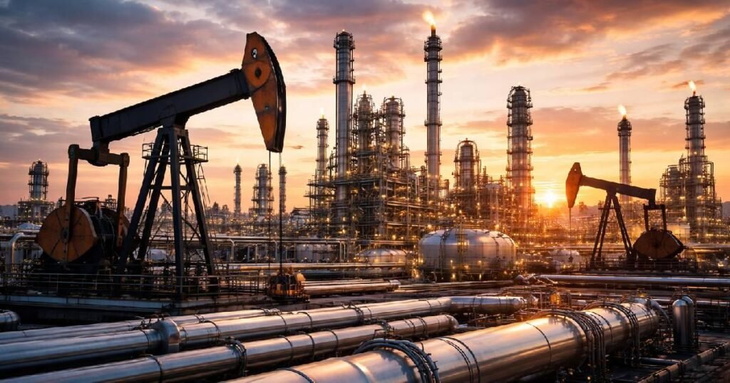 Oil Surge Pressures Gold