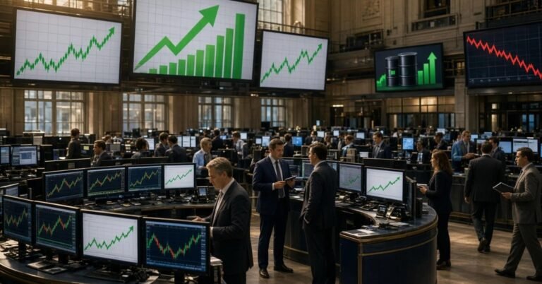 Stocks Rise on AI Bets