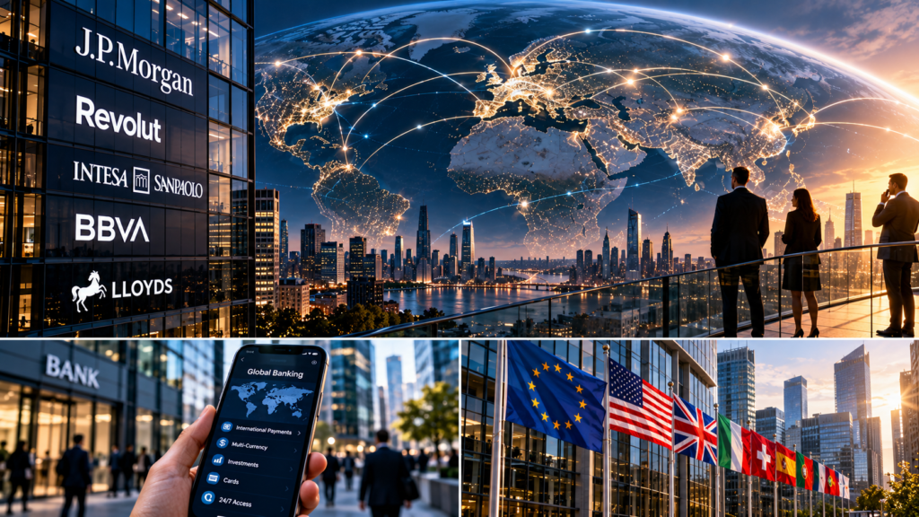 Retail Banks Go Global